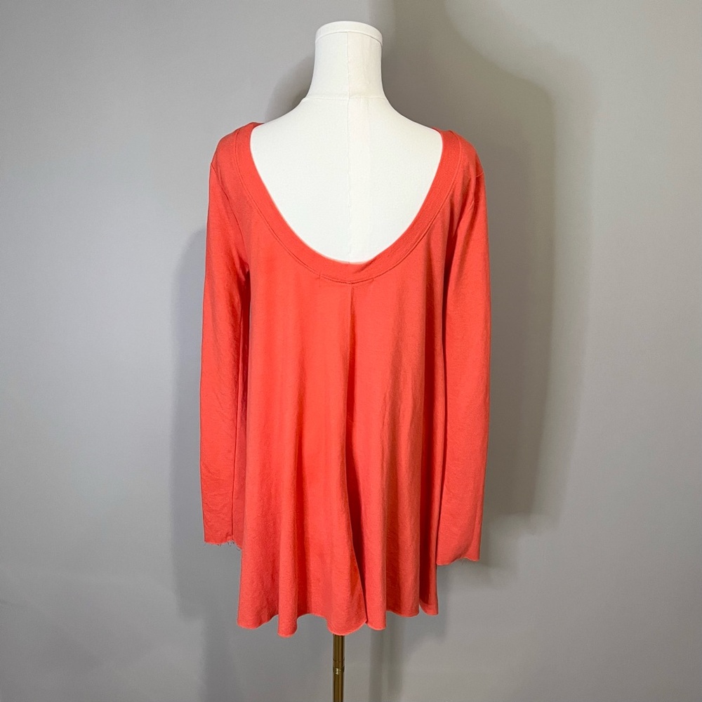 Free People Beach Coral Beatnik Tunic Size XS/S - Picture 3 of 9